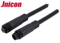 Jnicon M12 Waterproof conectores do fio, Waterproof o conector de cabo masculino de 2 Pin