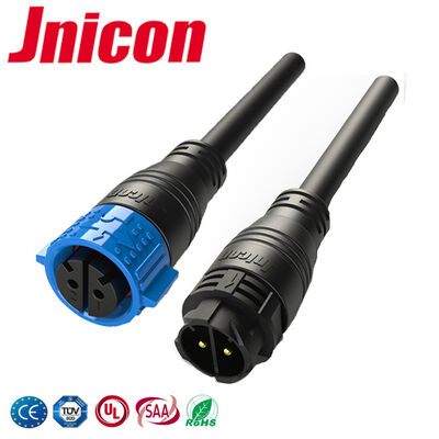 M25 IP67 Conector de fio 600V Conector masculino feminino 2 pin resistente ao envelhecimento