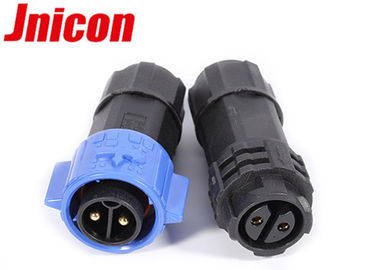 Fêmeas masculinos bondes do conector de Pin da circular 2 Waterproof para luzes subaquáticas