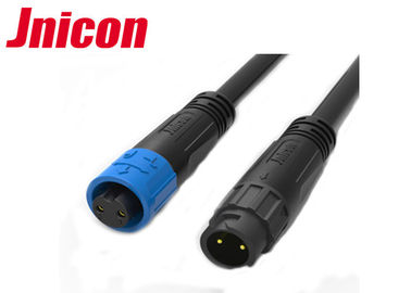 Shell plástico IP67 Waterproof o conector, 2 que o Pin M12 Waterproof o conector