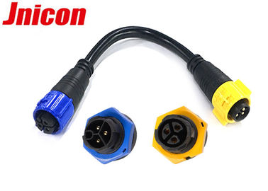 IP67 Waterproof conectores de desconexão rápida do fio para a extensão do cabo distribuidor de corrente
