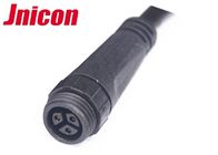 O diodo emissor de luz ilumina o PVC impermeável do Pin 300V do conector de cabo M16 de XLR 3/material de nylon
