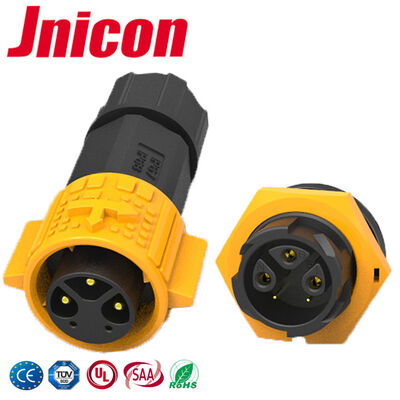 Conector Circular à Prova d'Água 20A IP67 RoHS 3+2 Pinos 300V Conector Fio a Placa