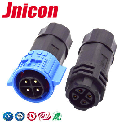 20AWG-12AWG cabo M19 20A potência impermeável IP67 conectores circulares de plástico