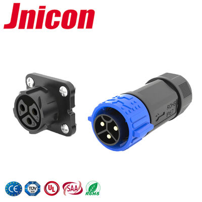 IP67 50A Conectores elétricos à prova d'água M25 3Pin
