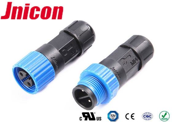 Conector fêmea 0,3 da tomada do Pin IP68 do homem 2 - vida longa da escala do cabo 1.5mm2