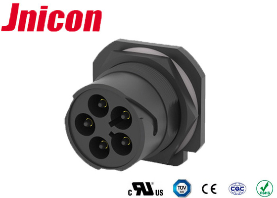 M40 inversor fotovoltaico circular da baioneta 50A 5 Pin Male Female Connector For