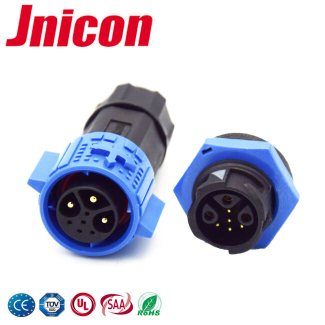 3+5 Pin M19 300V Signal And Power Connectors Multi Pin Connectors Waterproof