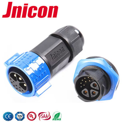 Os conectores de M25 3+9Pin IP67 Waterproof o ODM impermeável do Pin do conector 300V 12