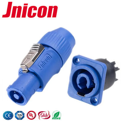 Conector Powercon à prova d'água 20A 500V Conector Circular à prova d'água de alta resistência Vendas